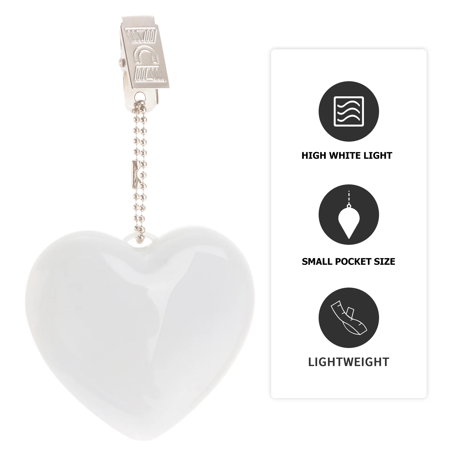 Small Heart Shaped Touch Sensor Light For Handbag Purse Backpack Tote Bag Night Lights Portable Led Lantern Gifts