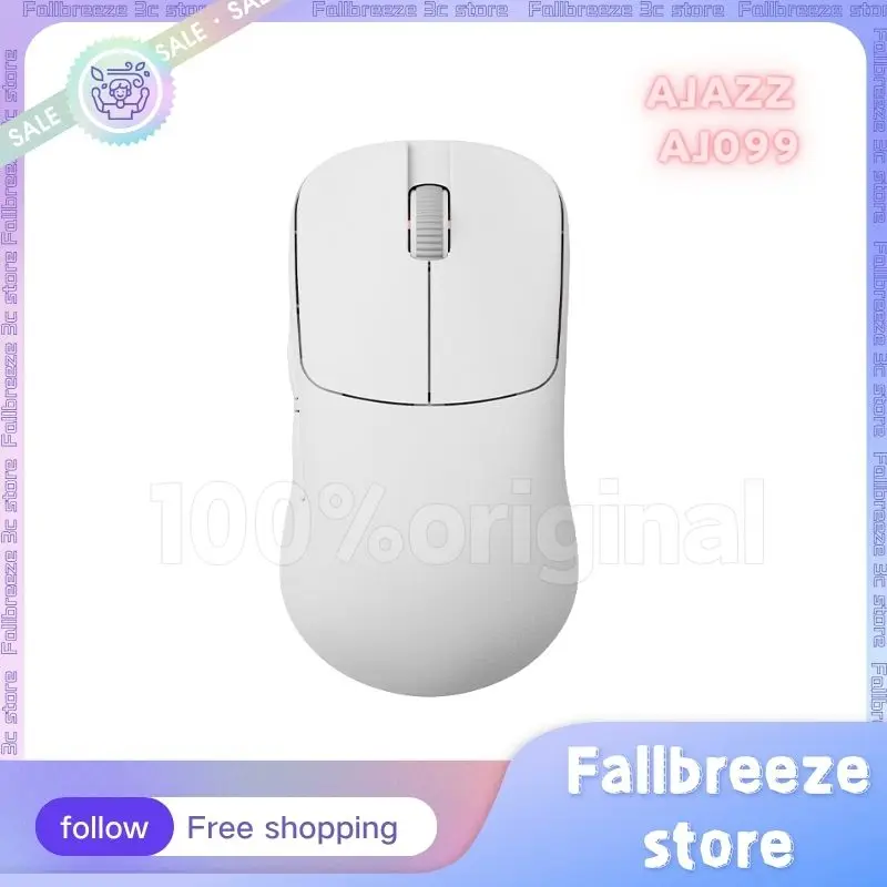 

Геймерская мышь Ajazz AJ099, легкая, 2 режима, 2,4 ГГц, 12000DPI