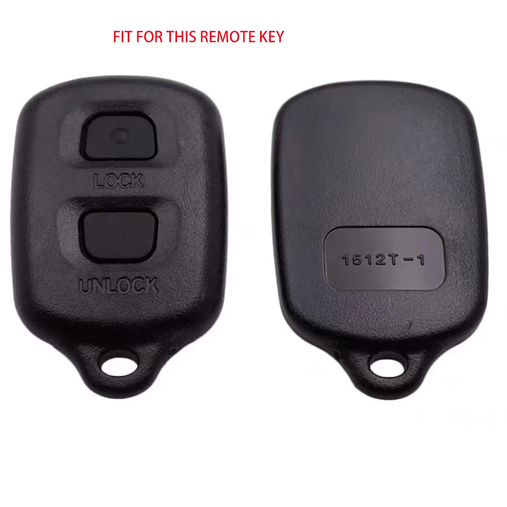2 Button Remote Key Fob Case Shell for Daihatsu Terios Sirion 2 for Toyota Corolla G6 Ipsum Old Model Cover Key Holder Protector key case cover key case flip key fob shell car key shell remote control case cover