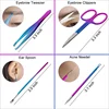 7/10/12/15Pcs/Set Manicure Cutters Nail Clipper Set Household Stainless Steel Nail Clippers Pedicure Nail Scissors Tool 3