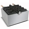FY-1103B Commercial Use Ice cream Taiyaki machine Fish cone waffle maker ice cream Fish molds 2000W 5