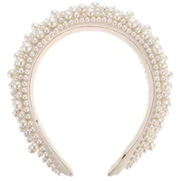 Sponge Pearl Headband Hair Accessories for Women Woman Accessory Chic Hoops Headdress Decorative Hairband Headgear Bands 1