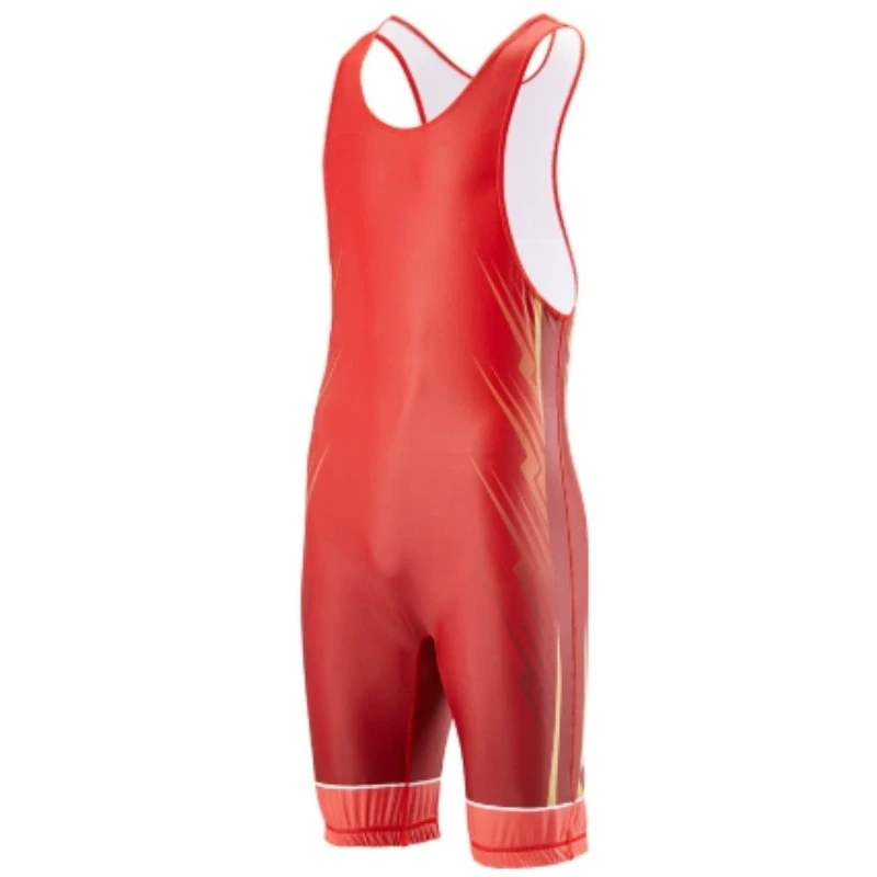 Freestyle Wrestling Suit Men's Professional Competition Training One-Piece Weightlifting Clothes Male Free Style Bouts sports suit,powerlifting singlet