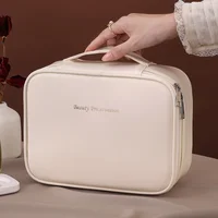 Nouveau sac à cosmétiques pour femmes, sac de rangement Portable, sac de maquillage de luxe de grande capacité, organisateur de voyage, sacs de toilette essentiels 6