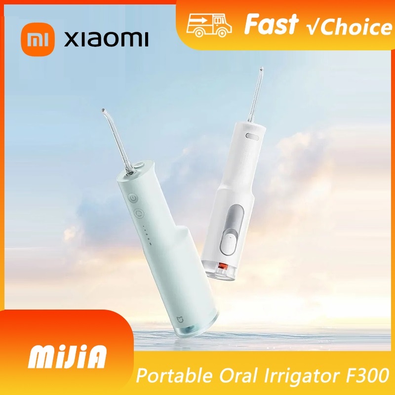 XIAOMI MIJIA MEO703 Portable Oral Irrigator F300 Dental Water Jet Water Flosser Teeth Whitening Bucal Tooth Cleaner Waterpulse