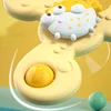 3Pcs/Set Early educational marine animal sucker spinning Baby Bath toy Bathing Spinner Cartoon Rattles Fidget Toys For Children 5