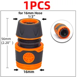 Universal Garden Hose Quick Connectors and Repair Kit for Leaky Water Tubes and Irrigation Systems (Fx1pcs)