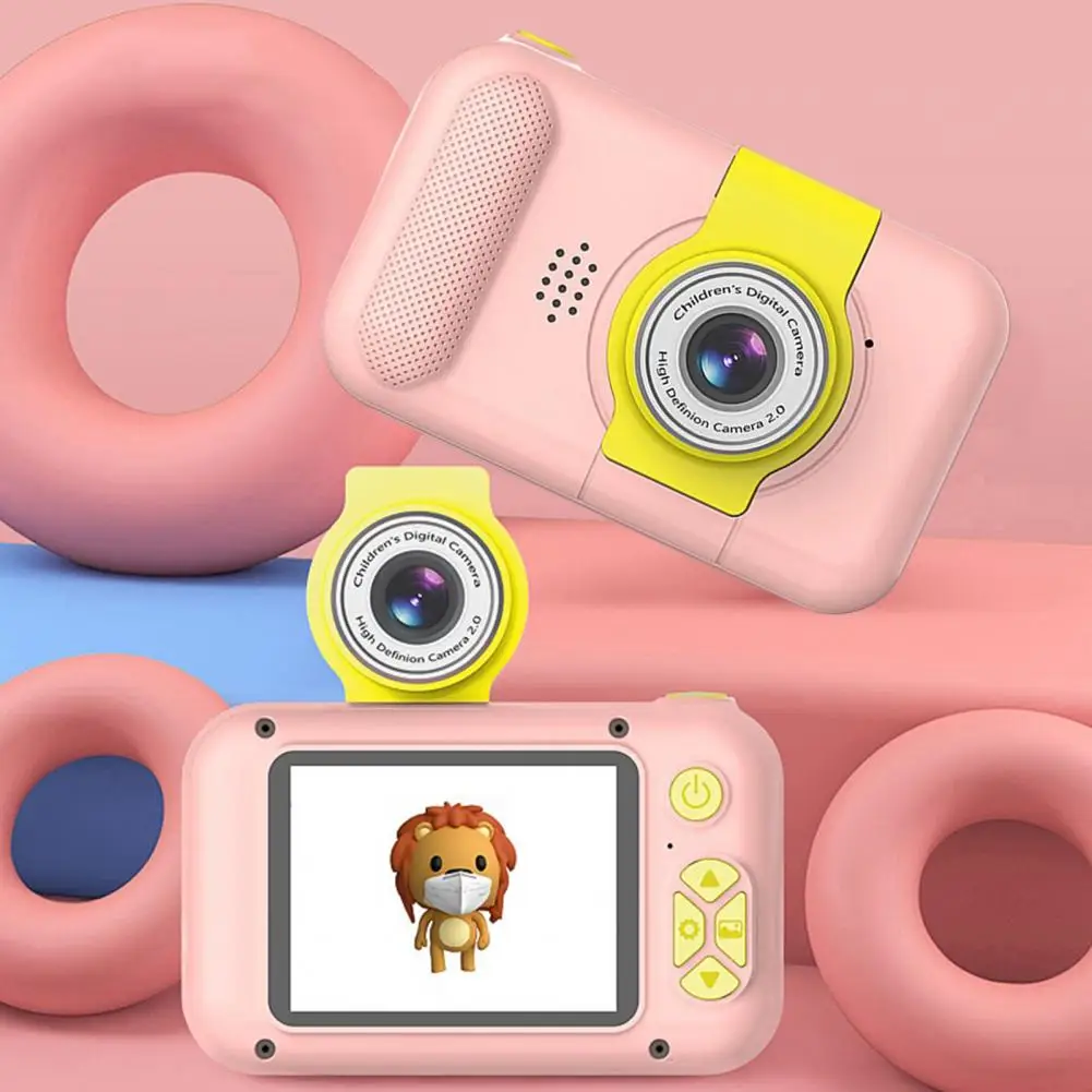 

Toy Camera Useful 2.4-Inch Large Screen Portable Photo Video Function Children Camera for Home