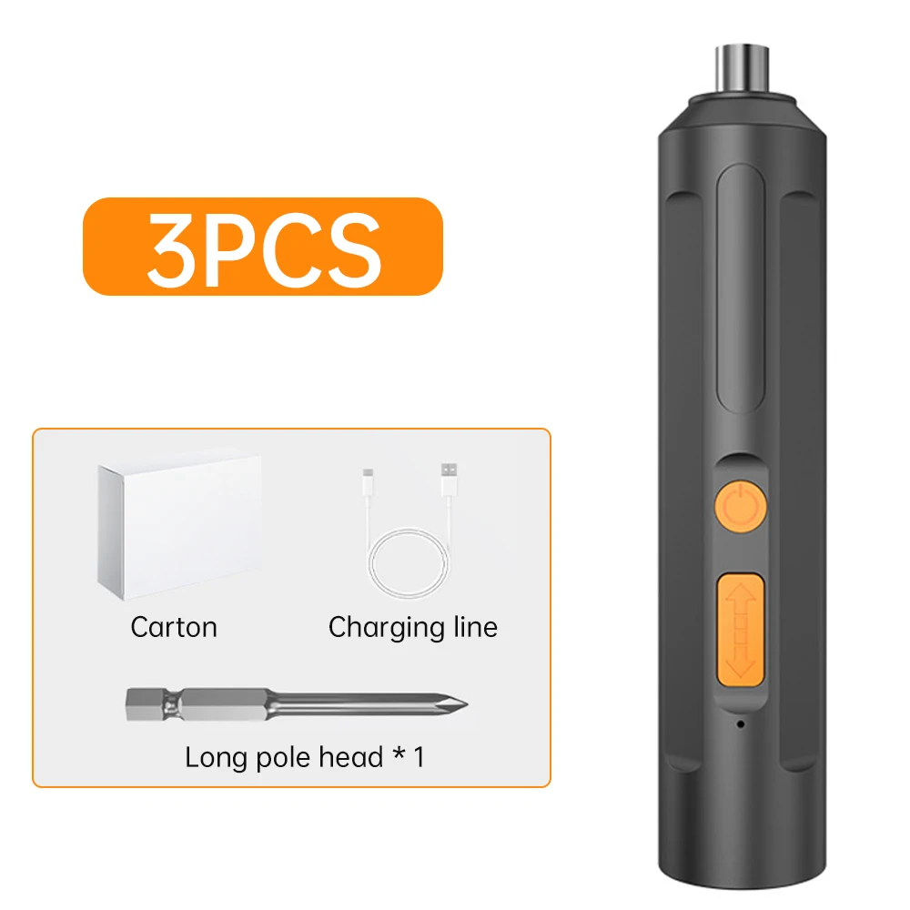 USB Elektrikli Tornavida Pil Şarj Edilebilir Akülü Tornavida Darbe Kablosuz Tornavida Matkap Elektrikli Tornavida Araçları