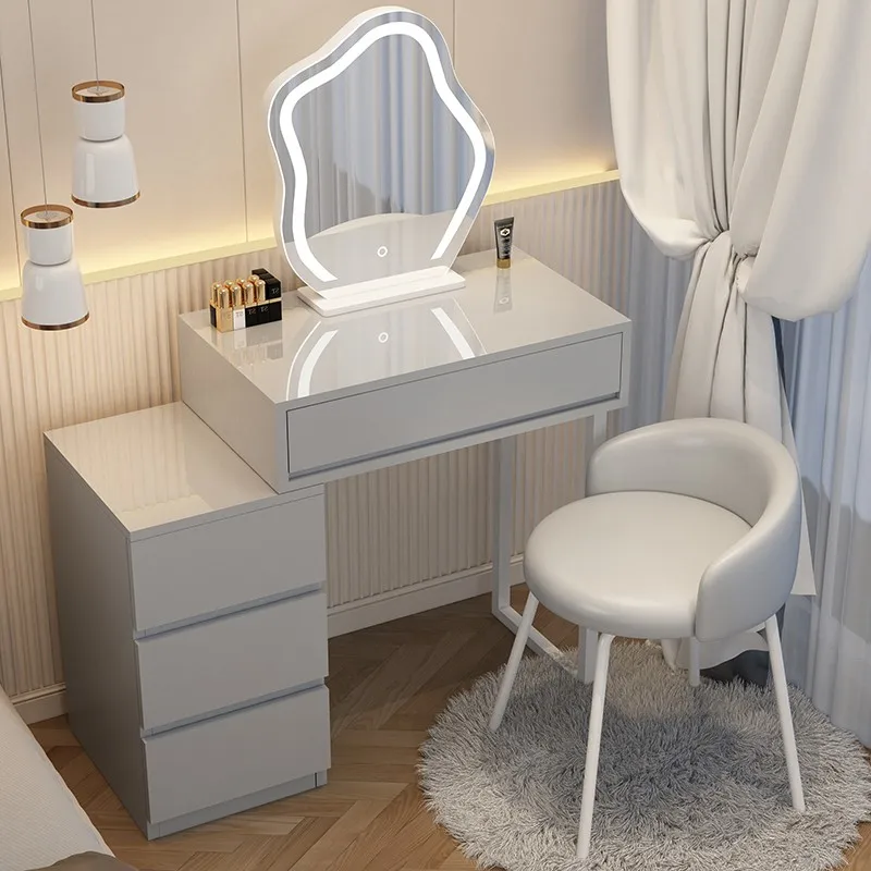 

Luxury Multifunctional Dressing Table European Luxury Storage Drawer Dressing Table Woman Bedroom Schminktisch Bedroom Furniture