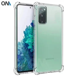Ultra Clear Shockproof Phone Case - Transparent Protective Back Cover for Samsung Galaxy S20 FE / S21 FE