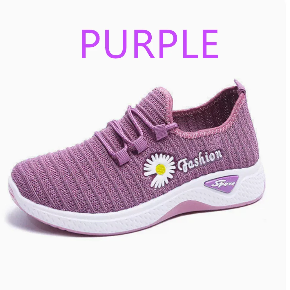 Casual Sneakers Women's Autumn Shoes Vulcanize Fabric Weaving Casual Walking Shoes for True Fly Outdoor Shoes