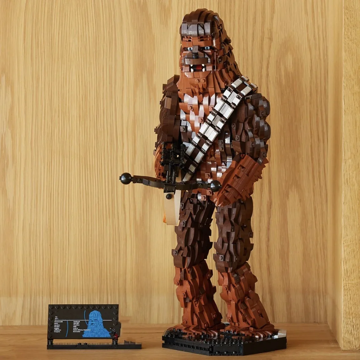 

NEW Compatible 75371 MOC 2319pcs Star Chewbacca Action Figure Technical Building Blocks Bricks Toys For Children Christmas Gift