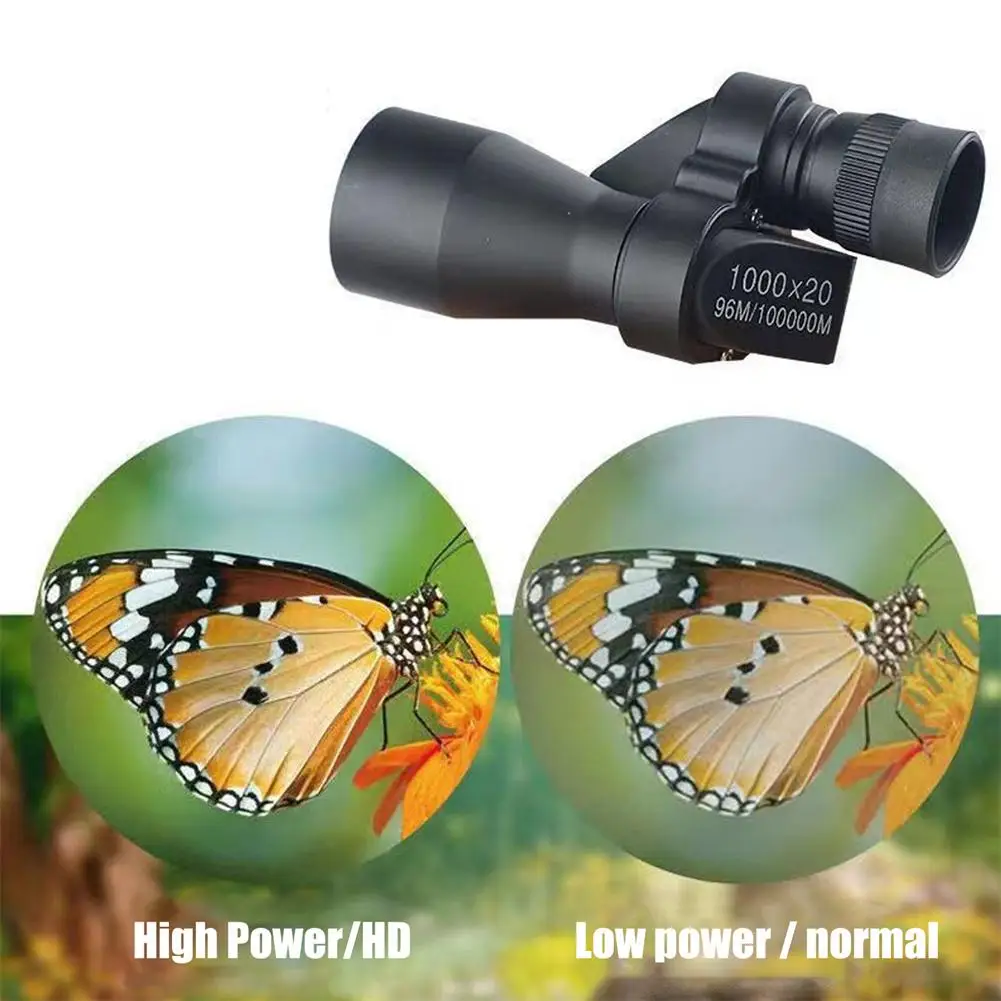 

Portable Night High Magnification Zoom Telescope Mini Pocket Monocular Telescope For Outdoor Fishing Camping Hiking Travel S0r5