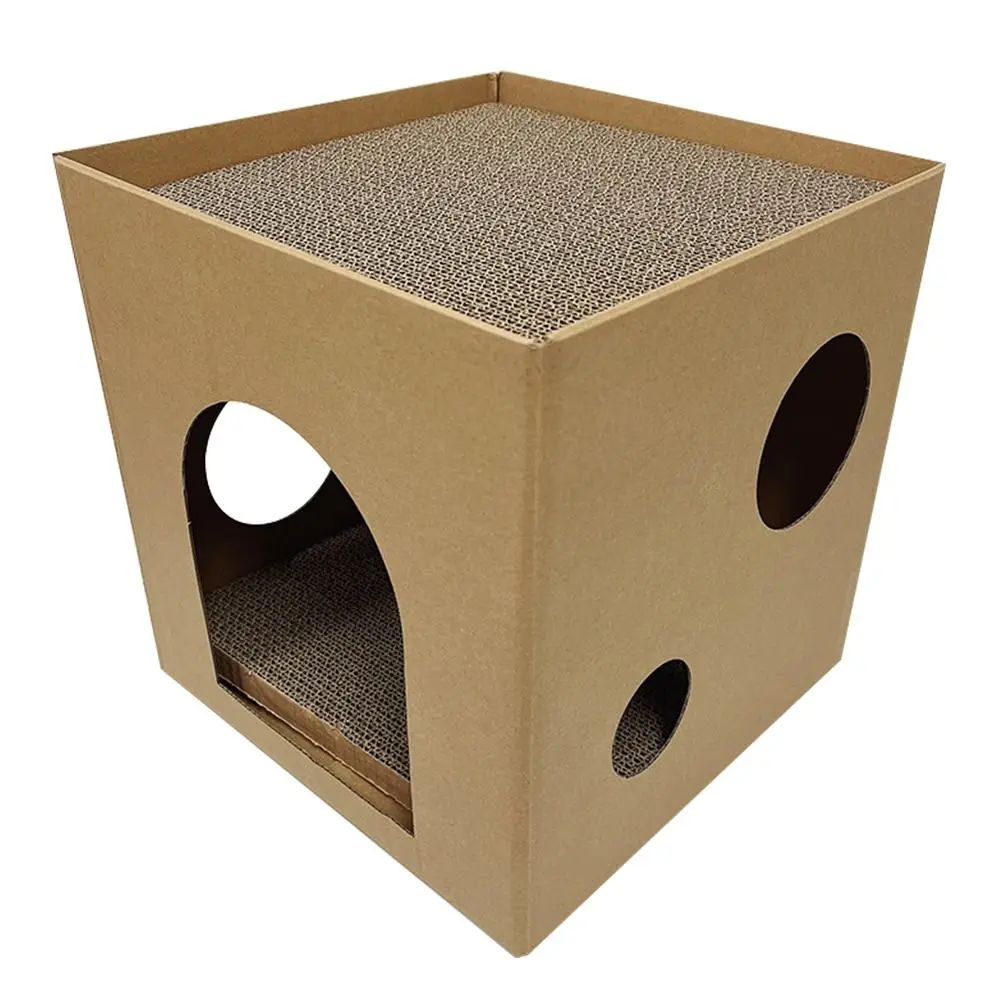 Cardboard Cat Bed Amazon Cat Toys Cardboard Box Cat Scratching
