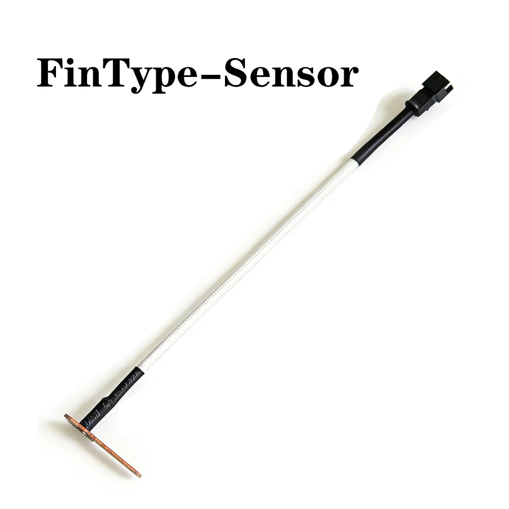 KAIUVE Motorrad-Fin-Typ-Temperatursensor, Mini-Messgerät für XMAX250 300 NMAX CB 400 CB500X, Sensor-Thermometer-Messgeräte – Detail 5