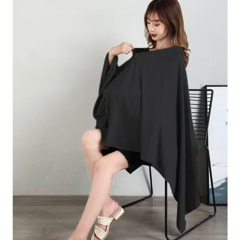 Pure Cotton Postpartum Outing Nursing Towel Fashionable Nursing Towel Clothing Anti-exposure Fig Leaf Shawl