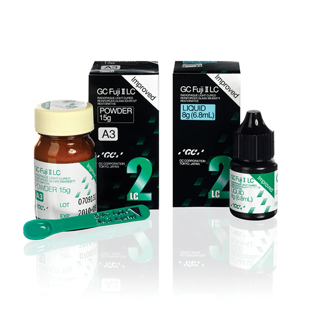 Dental Gc Fuji Ii Lc Two 2 Light Cured Filling Material Fuji Ii Lc