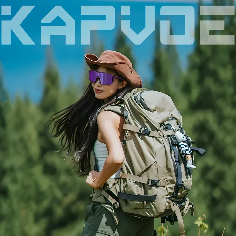 Kapvoe 여성용 야외 광변색 선글라스, 자전거 사이클링 안경, MTB 운전 자전거 안경, 스포츠 낚시 UV400 고글, 신제품
