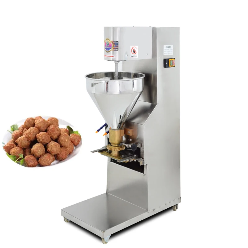 

Easy To Clean Tabletop Rice-Meat Dumplings Forming Machine Radish And Leek Meatball Making Machine