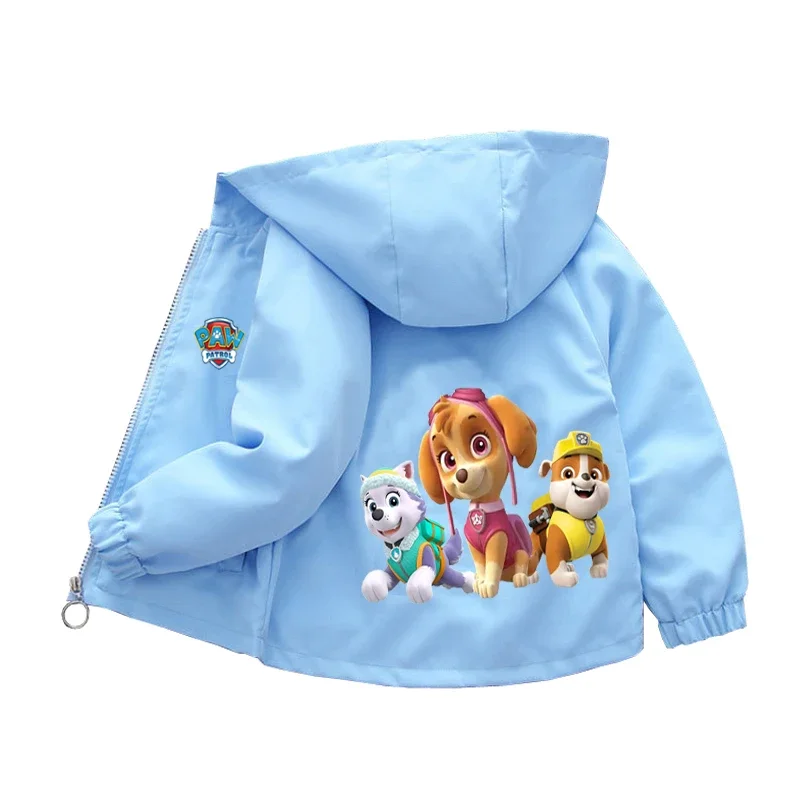 thumbnail image 1 of Chaquetas nuevas de primavera y otoño para niños y niñas, abrigo de manga larga con estampado de la Patrulla Canina, abrigo de Pokémon de Hello Kitty, primavera y otoño, 2024, 1 of 5