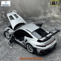 ⁦NOREV مجسم سيارة بورش 911 GT3 RS 2022 عالي الجودة جدا | Porsche 911 GT3 RS 2022 Diecast Car Model NOREV High Quality⁩ - الصورة ⁦5⁩