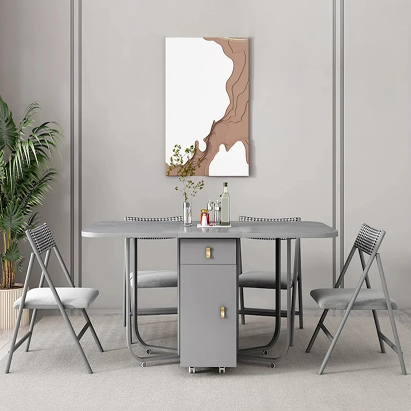 세라믹 좌식 식탁, 고급 직사각형 서비스, 원형 모던 룸, 다기능 홈 메사 코메도르 식탁