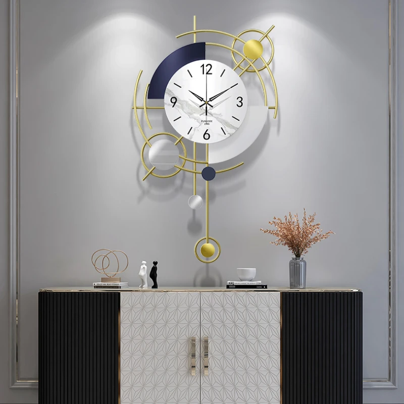 Grande Horloge Murale Numérique Moderne