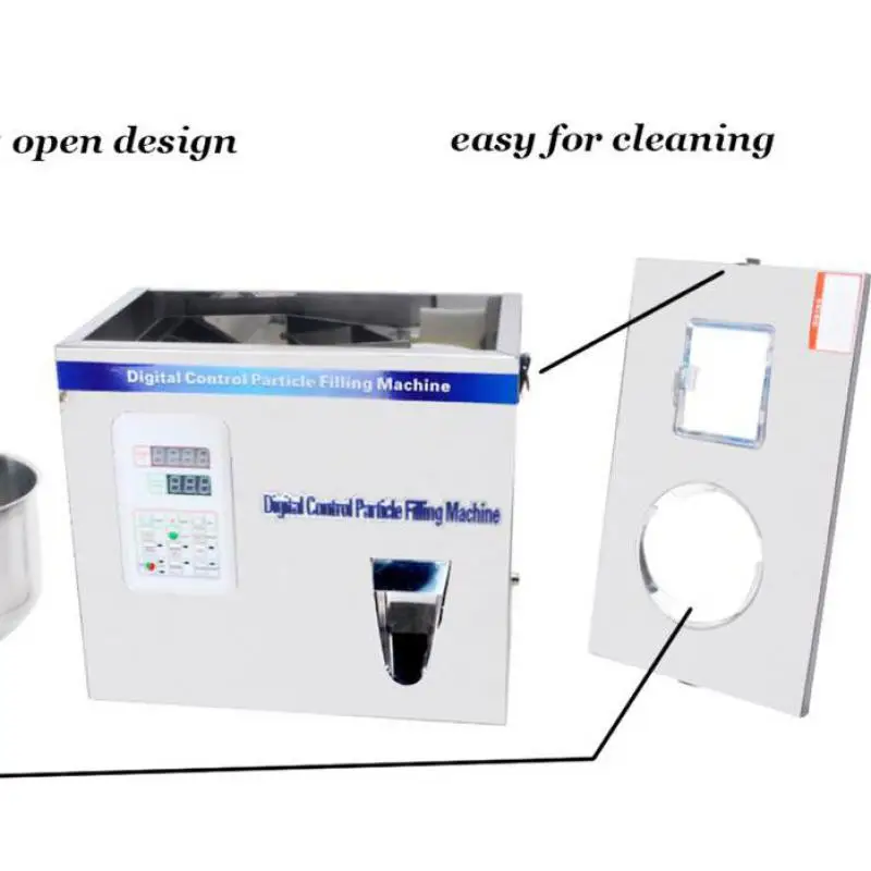 Scale Herb Filling And Weighing Machine Tea Leaf Filler Automatic Packing Machine Particle Powder Black Tea Racking Device