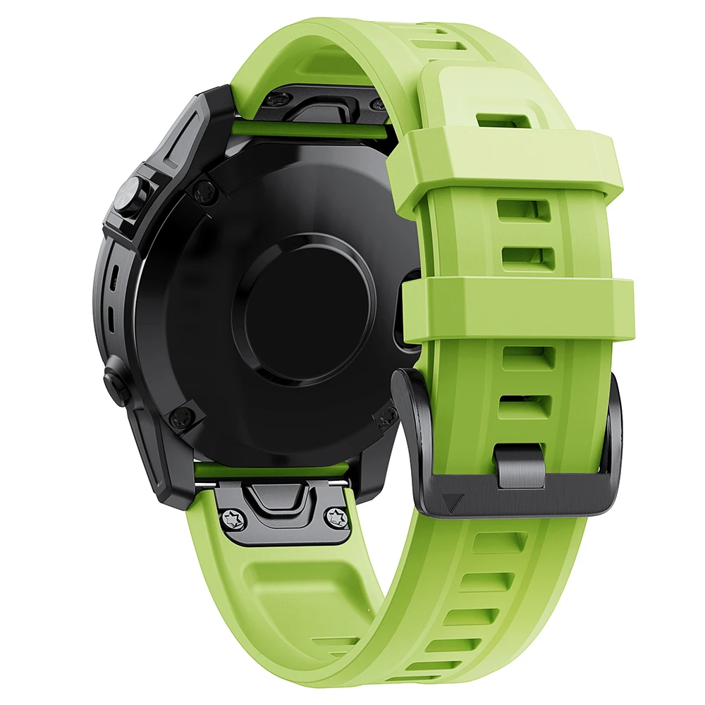Enhanced Silicone QuickFit Watch Strap - Premium Adjustable Band