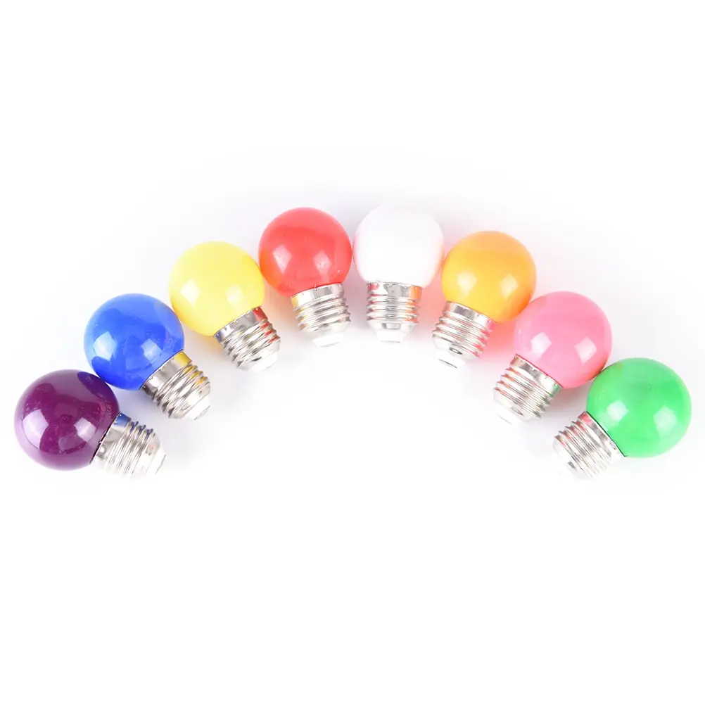 Colorful Globe Light Bulb E27 Led Bar Light 3W White Red Blue Green Yellow Orange Pink Lamp Light SMD Home Decor Lighting