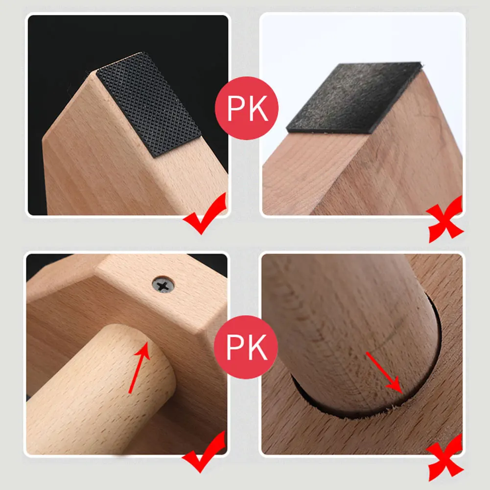 2pcs Wooden Push Up Stands Double Rod Single Double Handles Headstand Shelf For Women Men Protable Gym Gear Equipment
