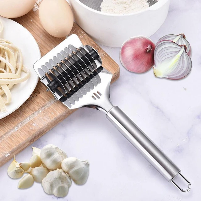 Homemade Pasta Delights Stainless Steel Noodle Cutter & Multifunctional  Kitchen Tool Set Create Perfect Noodles With Ease - AliExpress