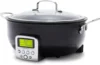 Elite Essential Smart Electric 6QT Skillet Pot,Sear Saute Stir-Fry and Cook Rice, Healthy Ceramic Nonstick and Dishwasher Safe P 1