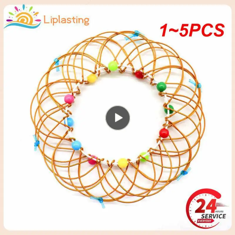 

1 ~ 5 шт. игрушки для декомпрессии разнообразная Цветочная корзина Мандала игрушка для взрослых антистрессовая фиджет-игрушка детская головоломка стальное кольцо для аутизма