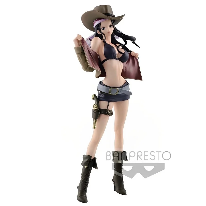 

Bandai Original One Piece Anime Figures Nami Boa.hancock Nico.robin Collections Model Pvc Action Figure Dolls Toys Kids Gifts