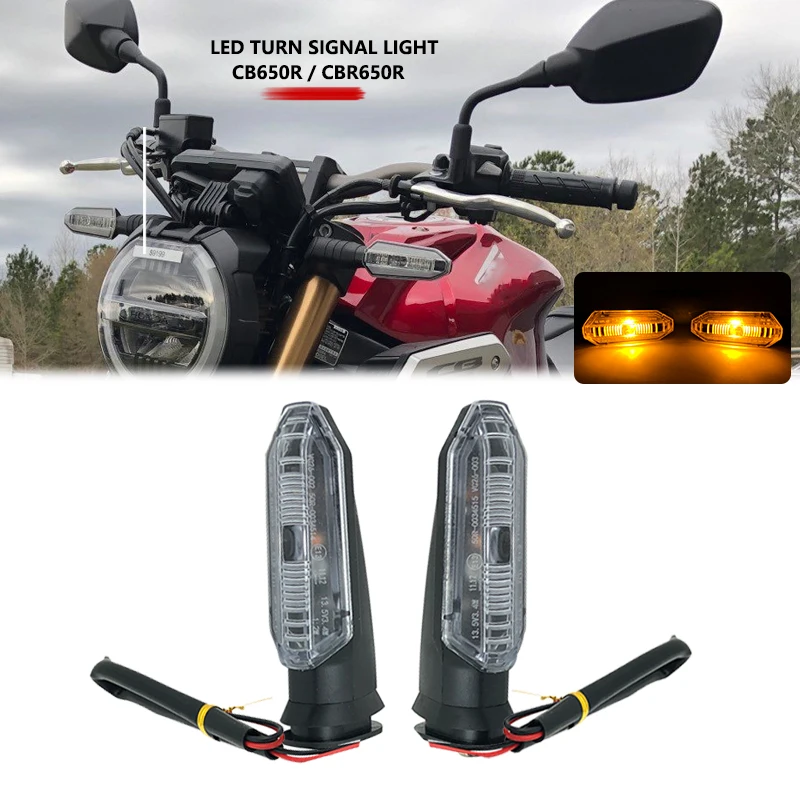 

CB650R CBR650R светодиодный индикатор поворота светильник для HONDA CBR500R CB 650R CBR 650R 2019 2020 2021 2022 мигалка для мотоцикла