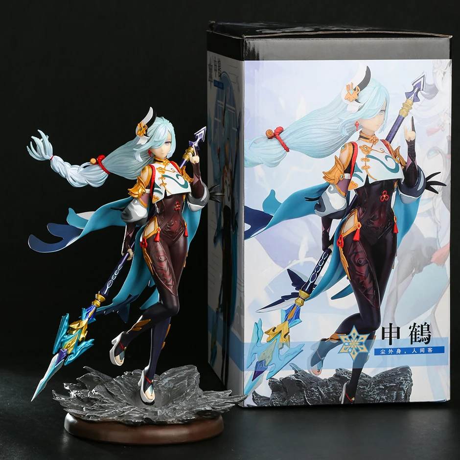 

Shenhe Genshin Impact PVC Collection Model Figure Anime Character Statue Toy