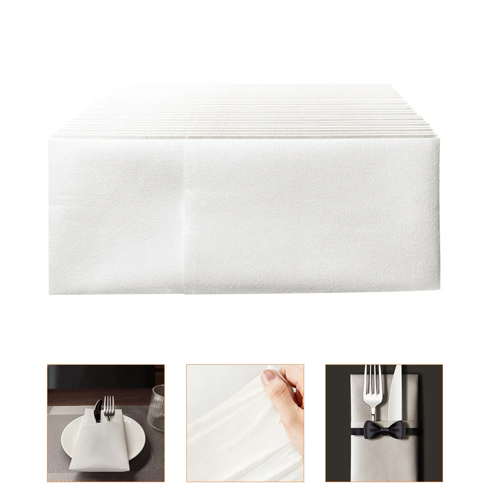 

50 шт., салфетки из натуральной древесной массы