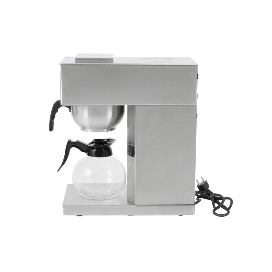 New Design Stainless Steel Electric Coffee Brewer Commercial Coffee Maker Machine 4