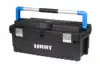 NEW 26" Toolbox, Resin Tool Storage and Organization, Black with Blue Accents 1
