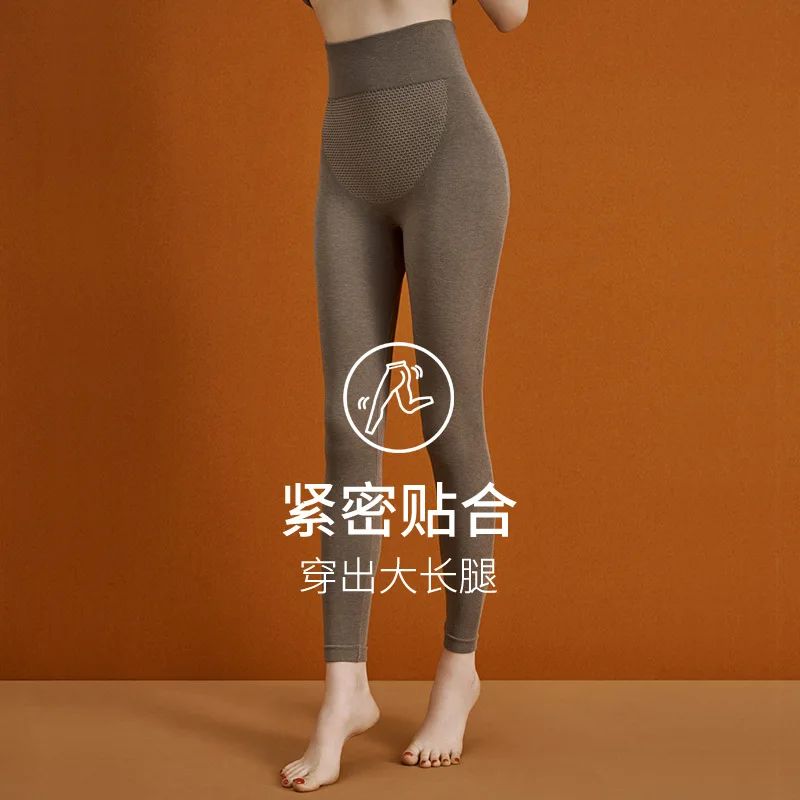 Jesienne zimowe aksamitne legginsy damskie spodnie getry Pantalones de Mujer rajstopy w stylu Casual, czarny odzieลผ wysokiej talii bezszwowe ciepลe