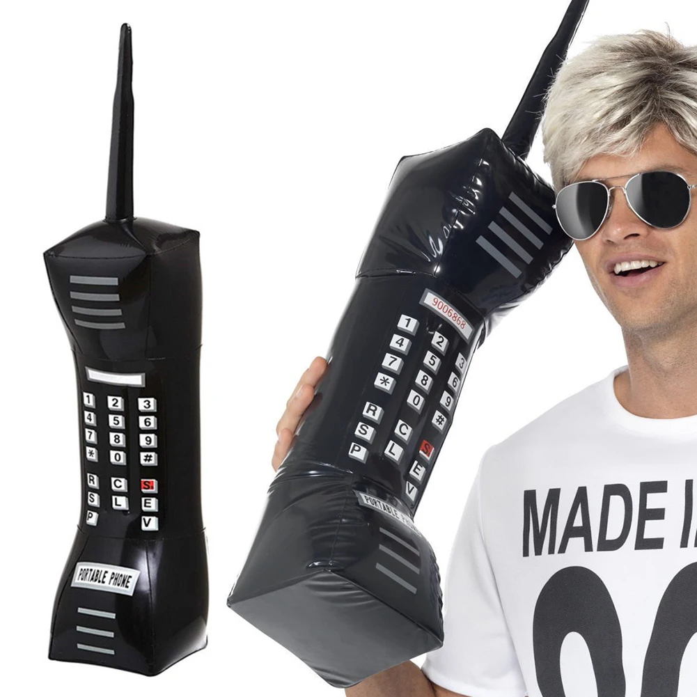 1/2 Stück Aufblasbare Radio-Boombox Handy 80er 90er Jahre Themenparty Dekorationen Requisiten Hip-Hop-Thema Disco Geburtstagsparty Zubehör – Detail 4