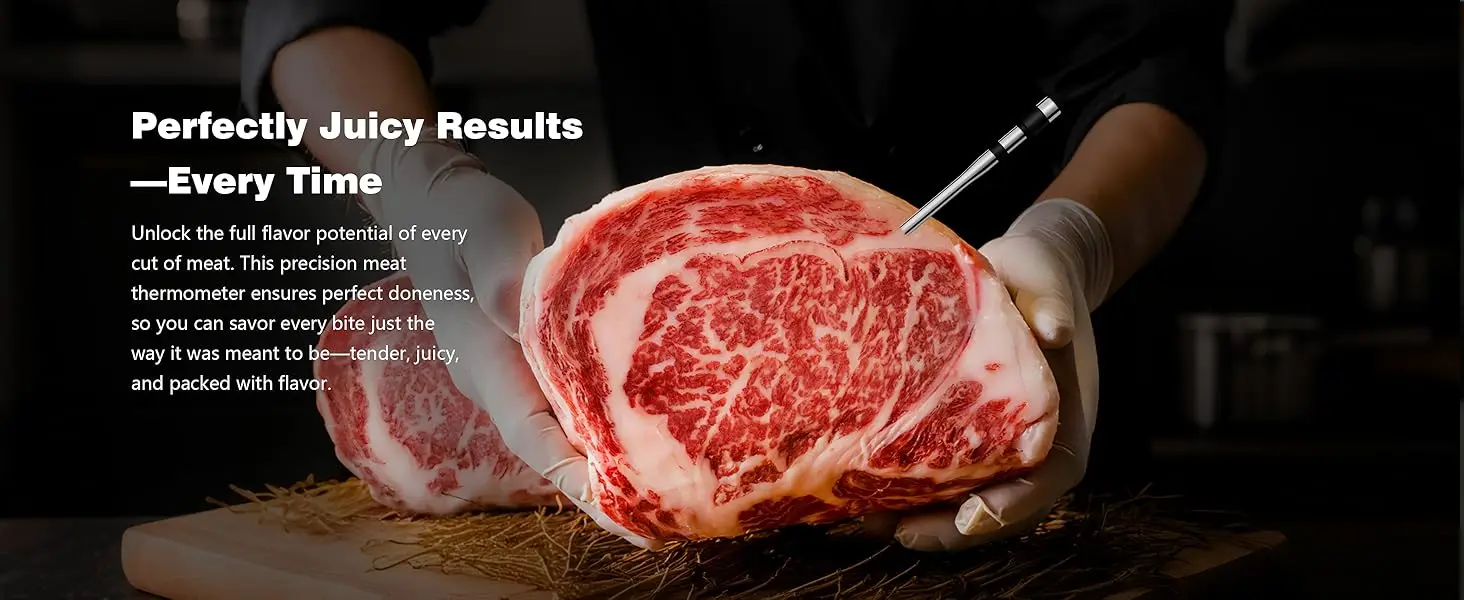Digital meat temperature