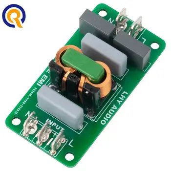 Modulo scheda filtro di alimentazione EMI AC Purificazione di rete Audio HiFi Riduzione del rumore Anti-interferenza 4A