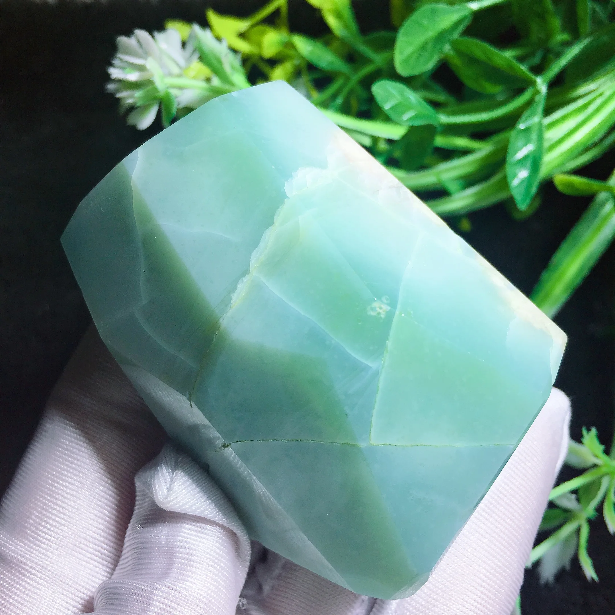 Green Flower Agate Freedom 2409