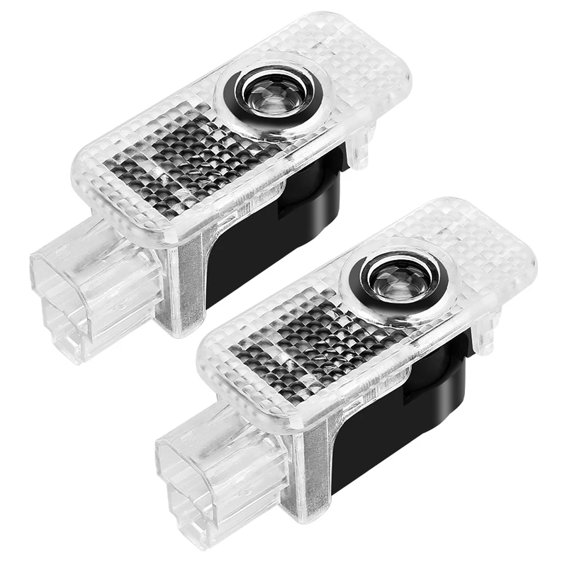 1Pcs Led Projector Lamp Car Door Welcome Light For Audi Sline A1 A3 A4 A5 A6 A7 Q3 Q7 TT R8 B5 B6 B8 C5 C8 8P Accessories |