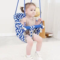 Baby Swing Chair Comfortable Sturdy Harmless Adjustable Sling Chair Toys Indoor Outdoor Home Canvas Kid Swing Set Playground 1