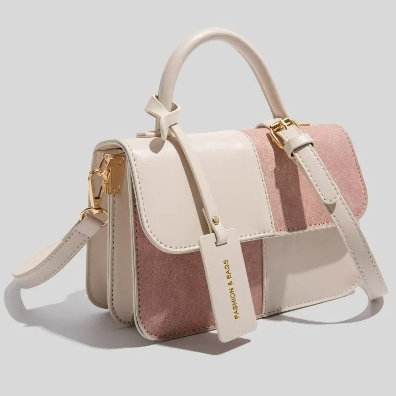 French retro women shoulder bag
