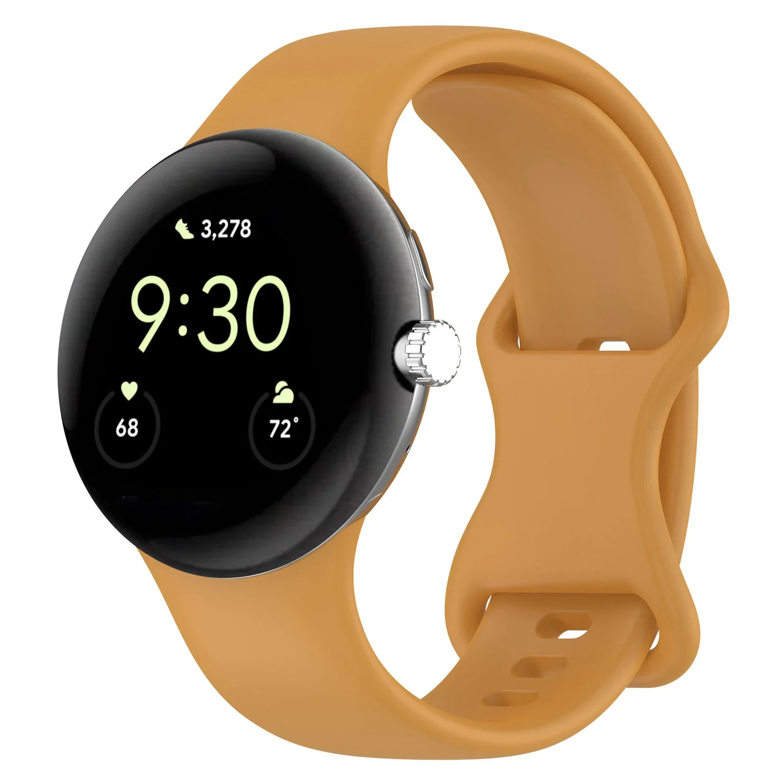 Premium Silicone Sports Strap for Google Pixel Watch – Elegant Wristband Accessory